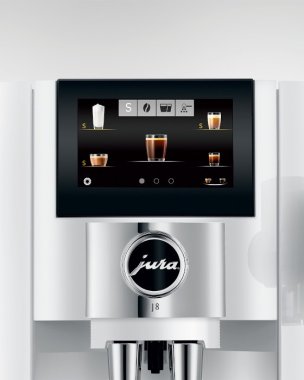 Jura J8(EA) Piano White 3